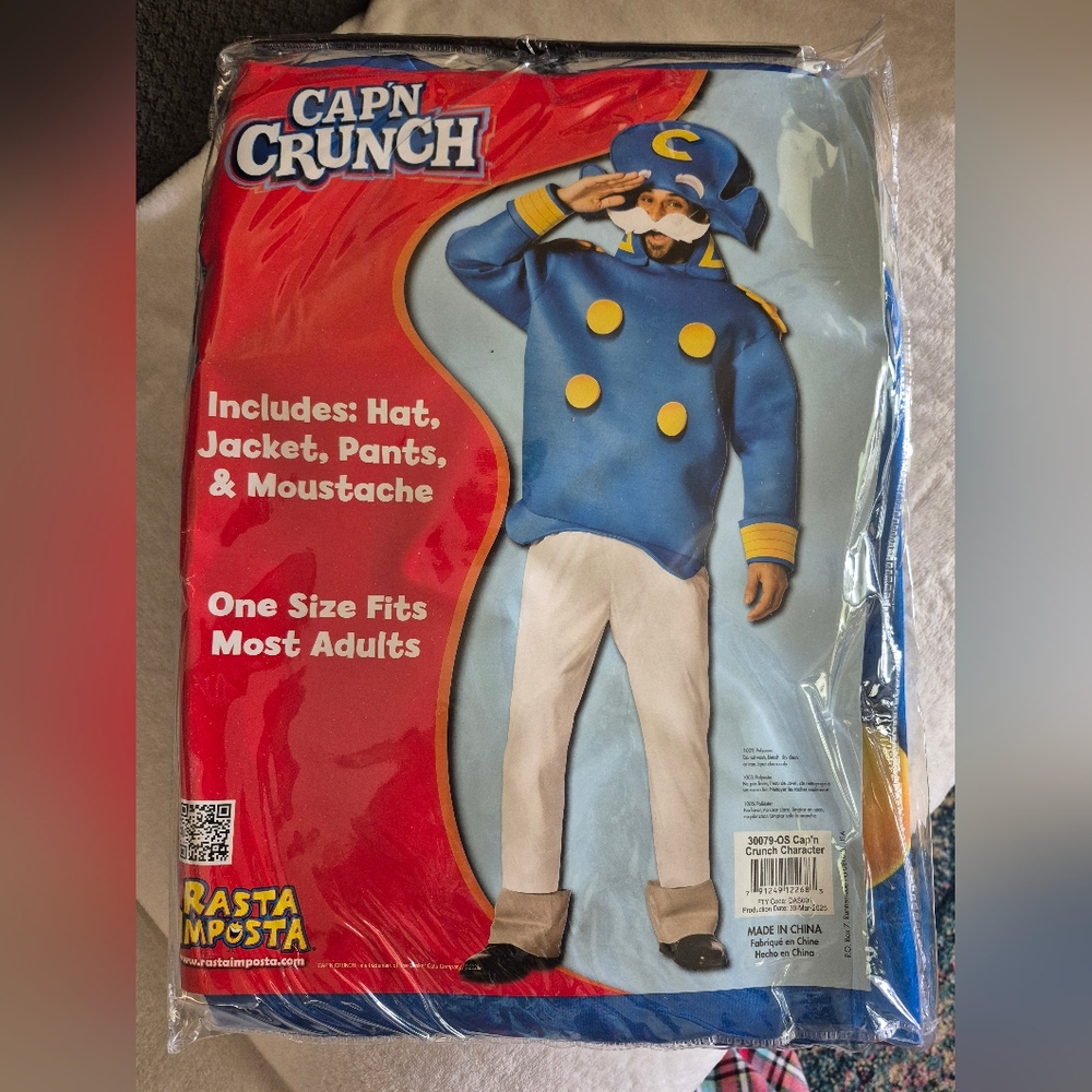 Captain Costume - Blue and White